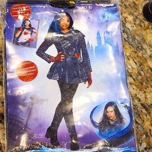NEW Girls Evie Descendants 2 Costume 7/8